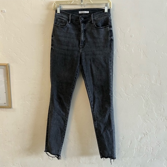 Pacsun Faded Black Raw Hem Super Hi Rise Jeggings 26 - Picture 1 of 9